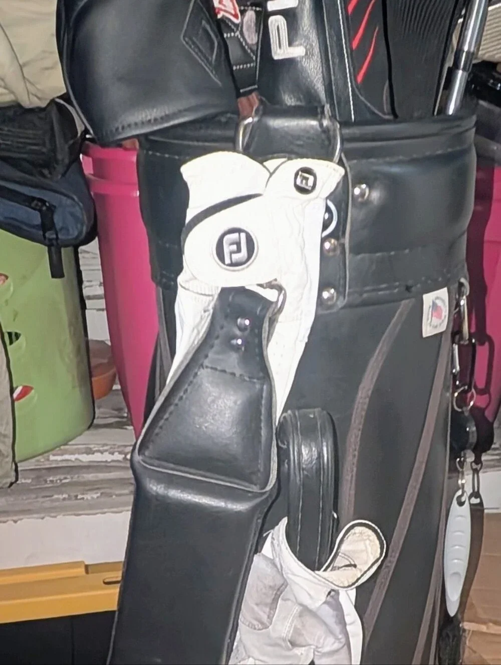 **RARE** VINTAGE PRO MODEL SALESMAN RON MILLER STAFF BAG  IMMACULATE!!